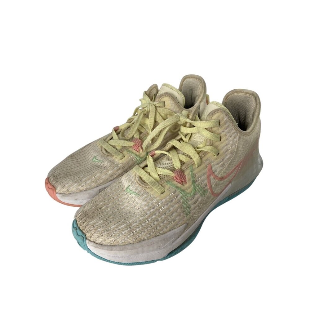 Nike LeBron Witness VI 6 Easter Coconut Milk Pink Blue CZ4052-103 sz 8.5 Men's